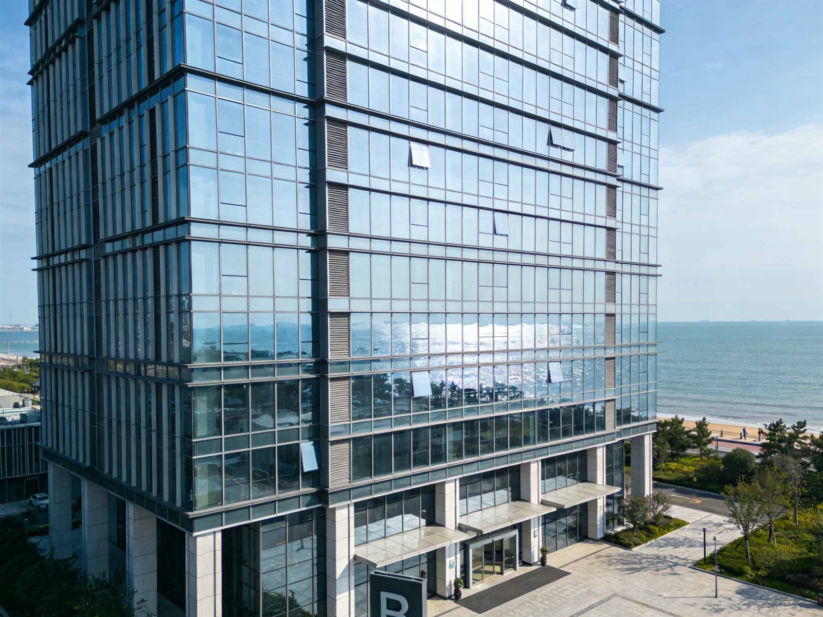coastal construction project with high-performance window systems coastal construction project with high-performance window systems